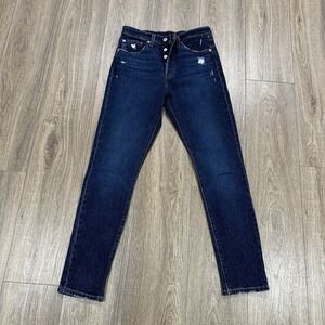 Levi's 501 S‎ Skinny Jeans Button Fly Classic Women's  L Inseam 28"